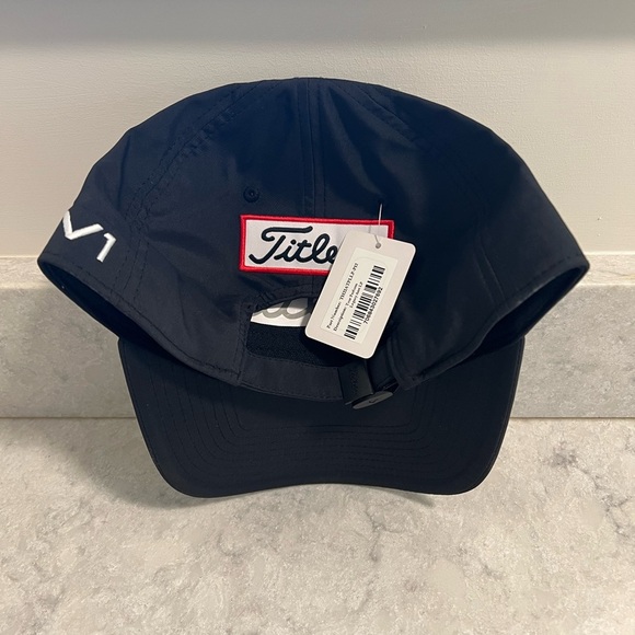Titleist Adult Tour Performance Golf Hat, Black - Picture 6 of 6